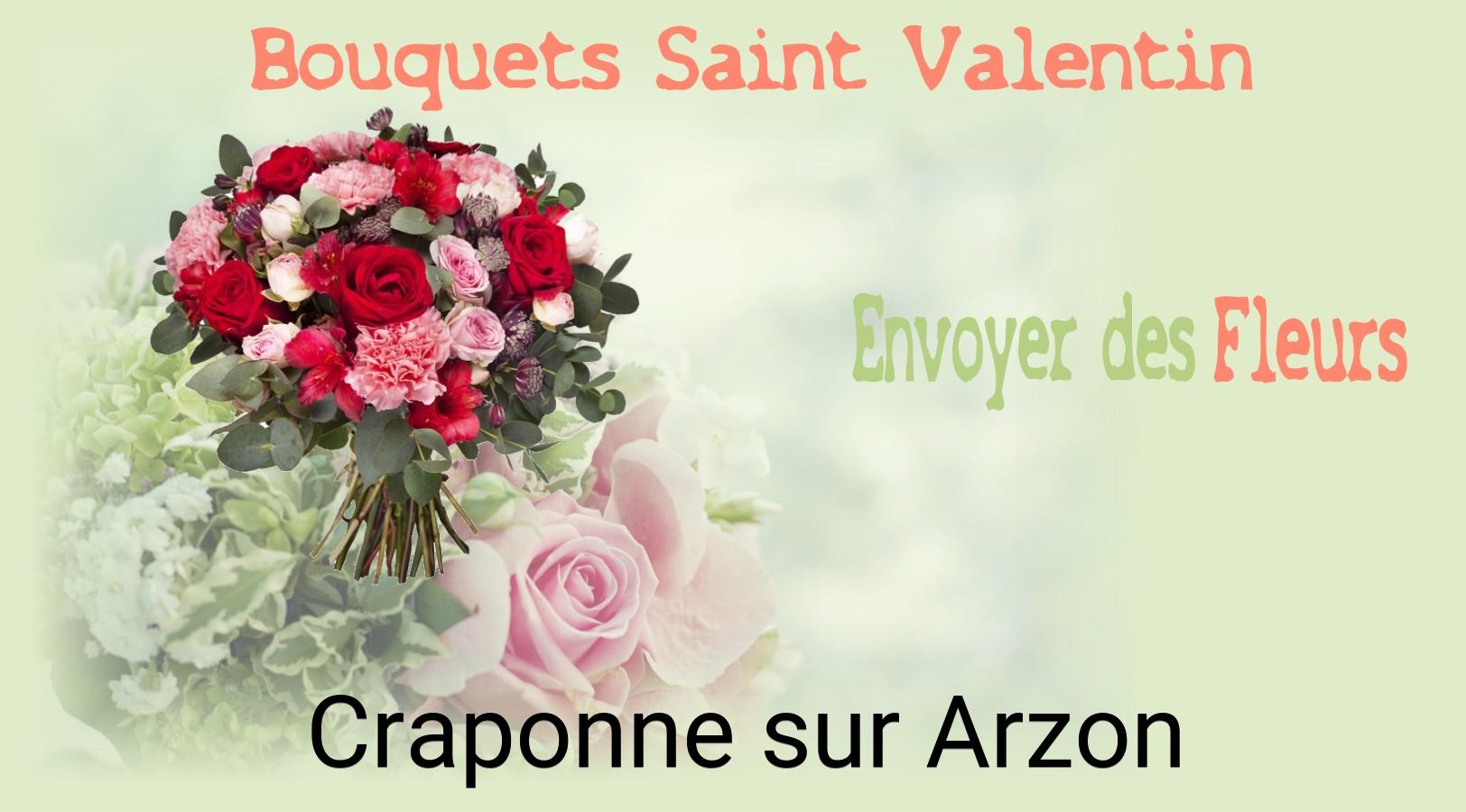 Roses de Saint-Valentin livrées à Craponne-sur-Arzon
